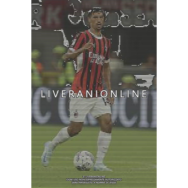 Tijjani Reijnders of AC Milan. play the ballv during AC Milan vs AC Monza , 2° edition of "Trofeo Berlusconi", frendly match pre-season, at Giuseppe Meazza - San Siro stadium of Milano (MI), Italy, on August 13, 2024. (Photo by Davide Casentini)/ AGENZIA ALDO LIVERANI SAS