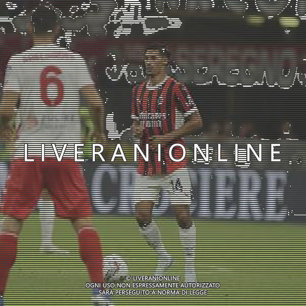 Tijjani Reijnders of AC Milan. play the ballv during AC Milan vs AC Monza , 2° edition of "Trofeo Berlusconi", frendly match pre-season, at Giuseppe Meazza - San Siro stadium of Milano (MI), Italy, on August 13, 2024. (Photo by Davide Casentini)/ AGENZIA ALDO LIVERANI SAS