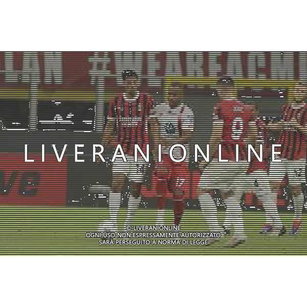 Tijjani Reijnders of AC Milan. play the ball during AC Milan vs AC Monza , 2° edition of "Trofeo Berlusconi", frendly match pre-season, at Giuseppe Meazza - San Siro stadium of Milano (MI), Italy, on August 13, 2024. (Photo by Davide Casentini)/ AGENZIA ALDO LIVERANI SAS