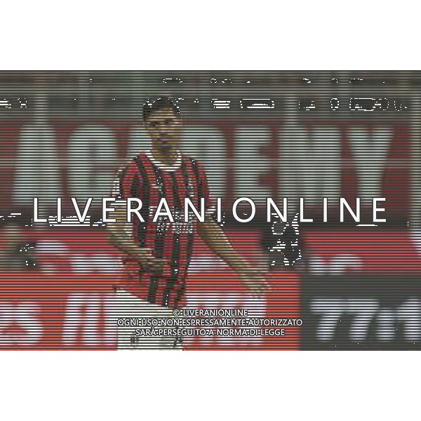 Tijjani Reijnders of AC Milan. gestures during AC Milan vs AC Monza , 2° edition of "Trofeo Berlusconi", frendly match pre-season, at Giuseppe Meazza - San Siro stadium of Milano (MI), Italy, on August 13, 2024. (Photo by Davide Casentini)/ AGENZIA ALDO LIVERANI SAS