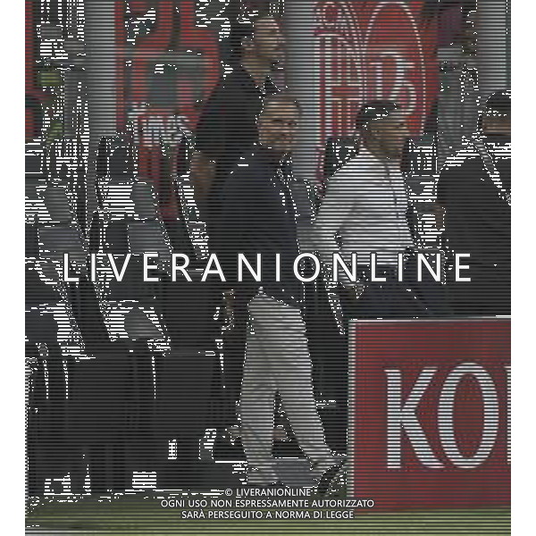 GERRY CARDINALE E ZLATAN IBRAHIMOVIC -AC Milan vs AC Monza Secondo \'Trofeo Silvio Berlusconi\' - San Siro Milano 13.08.2024 ©PAOLO GIAMPIETRI/ AGENZIA ALDO LIVERANI SAS