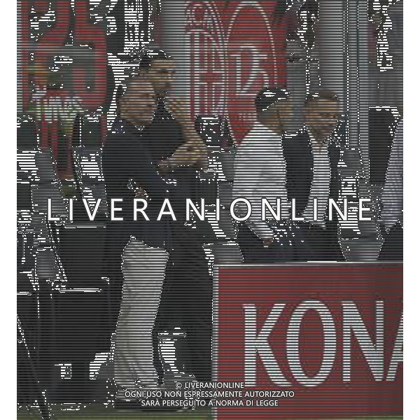GERRY CARDINALE E ZLATAN IBRAHIMOVIC -AC Milan vs AC Monza Secondo \'Trofeo Silvio Berlusconi\' - San Siro Milano 13.08.2024 ©PAOLO GIAMPIETRI/ AGENZIA ALDO LIVERANI SAS