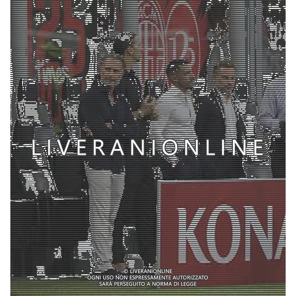 GERRY CARDINALE E ZLATAN IBRAHIMOVIC -AC Milan vs AC Monza Secondo \'Trofeo Silvio Berlusconi\' - San Siro Milano 13.08.2024 ©PAOLO GIAMPIETRI/ AGENZIA ALDO LIVERANI SAS