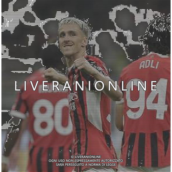ESULTANZA DOPOGOL ALEXIS SAELEMAEKERS -AC Milan vs AC Monza Secondo \'Trofeo Silvio Berlusconi\' - San Siro Milano 13.08.2024 ©PAOLO GIAMPIETRI/ AGENZIA ALDO LIVERANI SAS