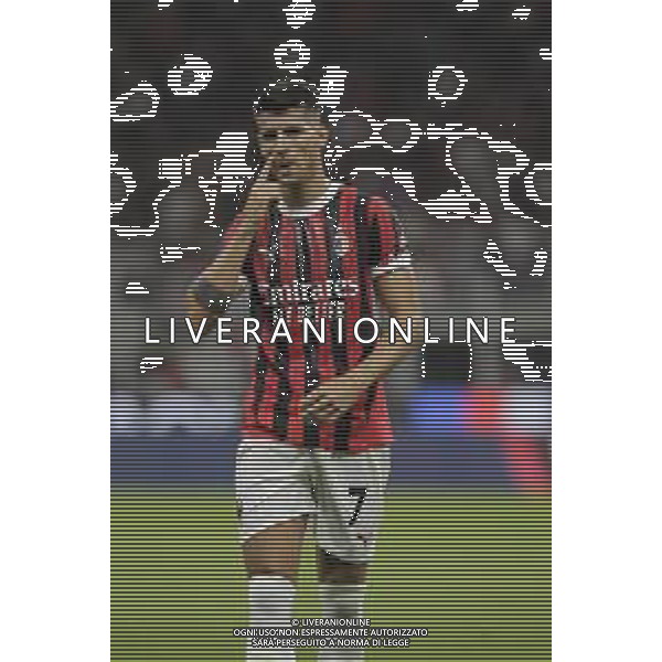 ALVARO MORATA -AC Milan vs AC Monza Secondo \'Trofeo Silvio Berlusconi\' - San Siro Milano 13.08.2024 ©PAOLO GIAMPIETRI/ AGENZIA ALDO LIVERANI SAS