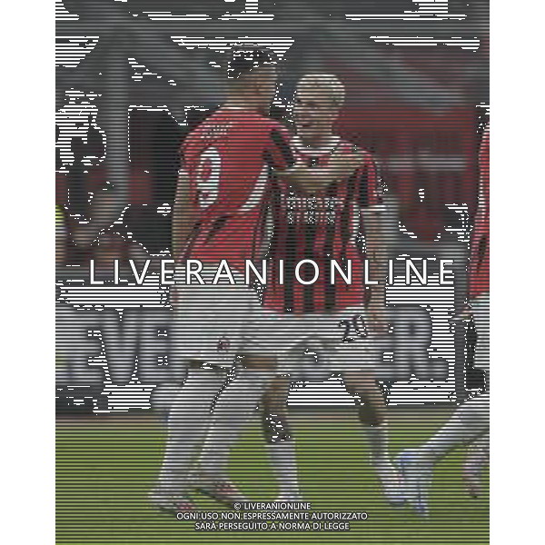 ESULTANZA DOPOGOL LUKA JOVIC -AC Milan vs AC Monza Secondo \'Trofeo Silvio Berlusconi\' - San Siro Milano 13.08.2024 ©PAOLO GIAMPIETRI/ AGENZIA ALDO LIVERANI SAS