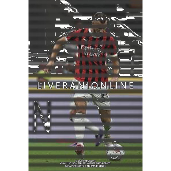 AC Milan vs AC Monza nella foto Strahinja Pavlovic (Milan) Milano 13-08-2024 Stadio Giuseppe Meazza - Amichevole Trofeo Berlusconi foto Tiziano Ballabio/Agenzia Aldo Liverani sas / AGENZIA ALDO LIVERANI SAS/ AGENZIA ALDO LIVERANI SAS