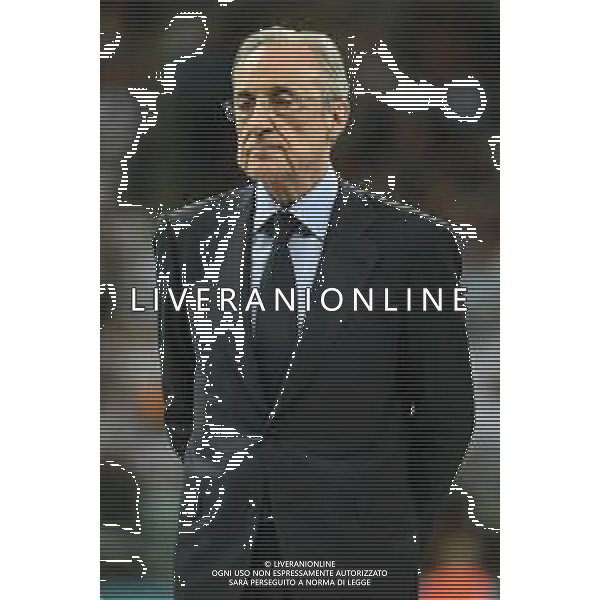 TVRG Real Madrid vs Atalanta nella foto Florentino Perez presidente Real Madrid Varsavia (POL) 14-08-2024 Stadio Narodowy Finale UEFA Super Cup foto Roberto Garavaglia/Agenzia Aldo Liverani sas