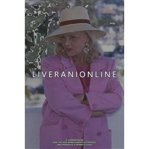DIAP-RETROSPETTIVA JEANNE MOREAU ATTRICE NELLA FOTO JEANNE MOREAU NELL\'ANNO 1995 A CANNES AG ALDO LIVERANI SAS