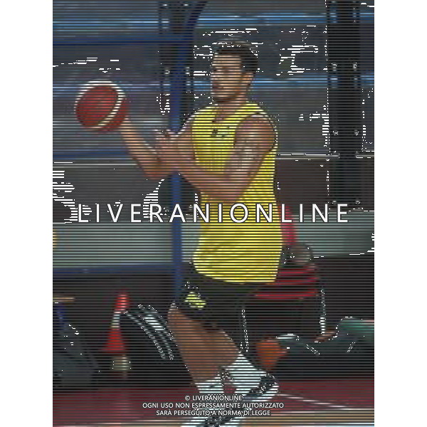IMOLA 16 08 2024 VIRTUS IMOLA BASKET SERIE B1 PRIMO ALLENAMENTO NELLA FOTO FRANCESCO MAGAGNOLI CAPITANO ©SANNA/AGENZIA ALDO LIVERANI SAS