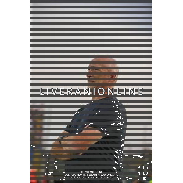 Rolando Maran Head Coach of Brescia Calcio FC during Brescia Calcio FC vs Palermo FC, 1° Serie BKT 2024-25 game at Mario Rigamonti stadium in Brescia, Italy, on August 16, 2024. (Photo by Davide Casentini)/AGENZIA ALDO LIVERANI SAS
