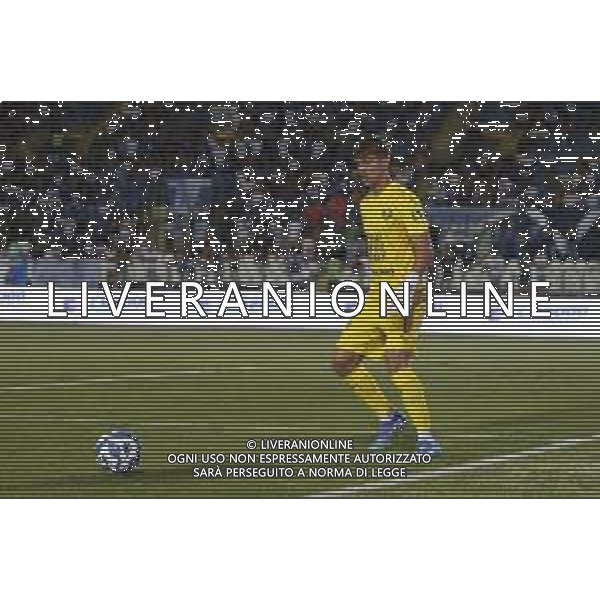 Sebastiano Desplanches of Palermo FC during Brescia Calcio FC vs Palermo FC, 1° Serie BKT 2024-25 game at Mario Rigamonti stadium in Brescia, Italy, on August 16, 2024. (Photo by Davide Casentini)/AGENZIA ALDO LIVERANI SAS