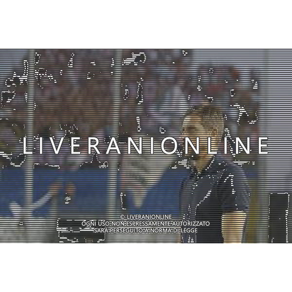 Alessio Dionisi Head Coach of Palermo FC during Brescia Calcio FC vs Palermo FC, 1° Serie BKT 2024-25 game at Mario Rigamonti stadium in Brescia, Italy, on August 16, 2024. (Photo by Davide Casentini)