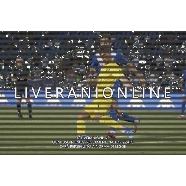 Sebastiano Desplanches of Palermo FC during Brescia Calcio FC vs Palermo FC, 1° Serie BKT 2024-25 game at Mario Rigamonti stadium in Brescia, Italy, on August 16, 2024. (Photo by Davide Casentini)