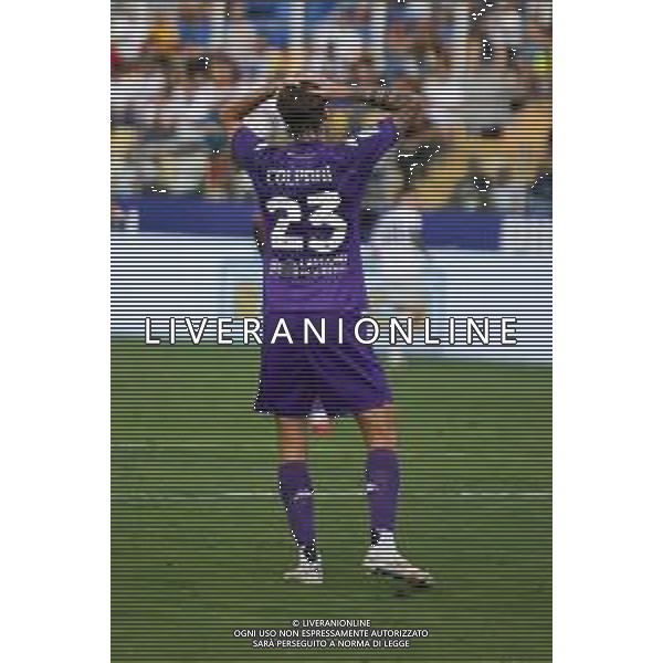 Andrea Colpani of ACF Fiorentina expresses disappointment during Parma FC vs ACF Fiorentina, 1° Serie A Enilive 2024-25 game at Ennio Tardini Stadium in Parma (PR), Italy, on August 17, 2024. (Photo by Davide Casentini)/AGENZIA ALDO LIVERANI SAS