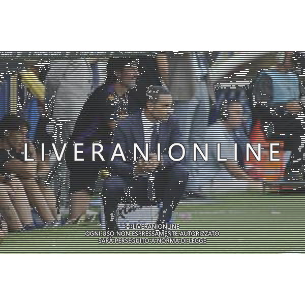 Raffaele Palladino Head coach of ACF Fiorentina during Parma FC vs ACF Fiorentina, 1° Serie A Enilive 2024-25 game at Ennio Tardini Stadium in Parma (PR), Italy, on August 17, 2024. (Photo by Davide Casentini)/AGENZIA ALDO LIVERANI SAS