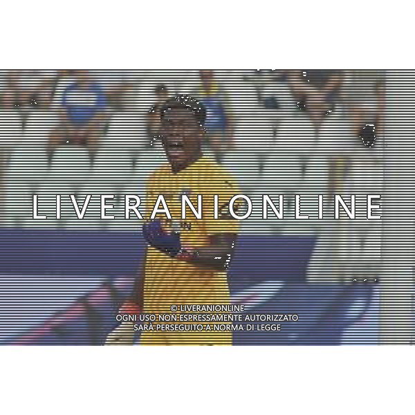 Zion Suzuki of Parma AC during Parma FC vs ACF Fiorentina, 1° Serie A Enilive 2024-25 game at Ennio Tardini Stadium in Parma (PR), Italy, on August 17, 2024. (Photo by Davide Casentini)/AGENZIA ALDO LIVERANI SAS