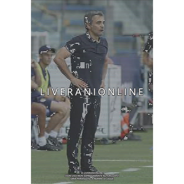 Fabio Pecchia Head Coach of Parma AC during Parma FC vs ACF Fiorentina, 1° Serie A Enilive 2024-25 game at Ennio Tardini Stadium in Parma (PR), Italy, on August 17, 2024. (Photo by Davide Casentini)/AGENZIA ALDO LIVERANI SAS
