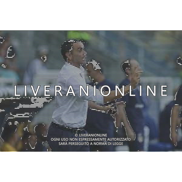 Raffaele Palladino Head coach of ACF Fiorentina during Parma FC vs ACF Fiorentina, 1° Serie A Enilive 2024-25 game at Ennio Tardini Stadium in Parma (PR), Italy, on August 17, 2024. (Photo by Davide Casentini)/AGENZIA ALDO LIVERANI SAS