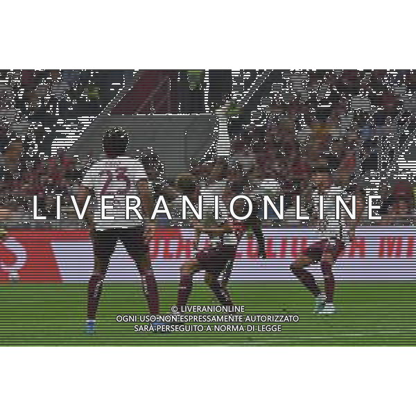 Milano 17.08.2024 Stadio Giuseppe Meazza @Manuela Viganti /Ag. Aldo Liverani sas Milan vs Torino Campionato Calcio Serie A Enilive 2024/2025 1a giornata Nella foto: rovesciata di rafael leao ©Viganti/ AGENZIA ALDO LIVERANI SAS