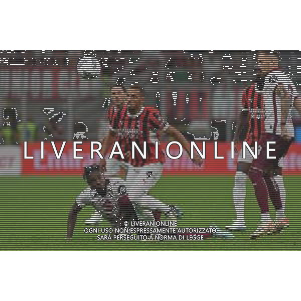 Milano 17.08.2024 Stadio Giuseppe Meazza @Manuela Viganti /Ag. Aldo Liverani sas Milan vs Torino Campionato Calcio Serie A Enilive 2024/2025 1a giornata Nella foto: ismail bennacer e duvan zapata ©Viganti/ AGENZIA ALDO LIVERANI SAS