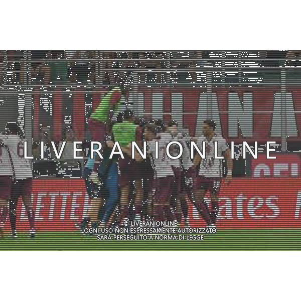 Milano 17.08.2024 Stadio Giuseppe Meazza @Manuela Viganti /Ag. Aldo Liverani sas Milan vs Torino Campionato Calcio Serie A Enilive 2024/2025 1a giornata Nella foto: esultanza torino dopo il gol di duvan zapata ©Viganti/ AGENZIA ALDO LIVERANI SAS