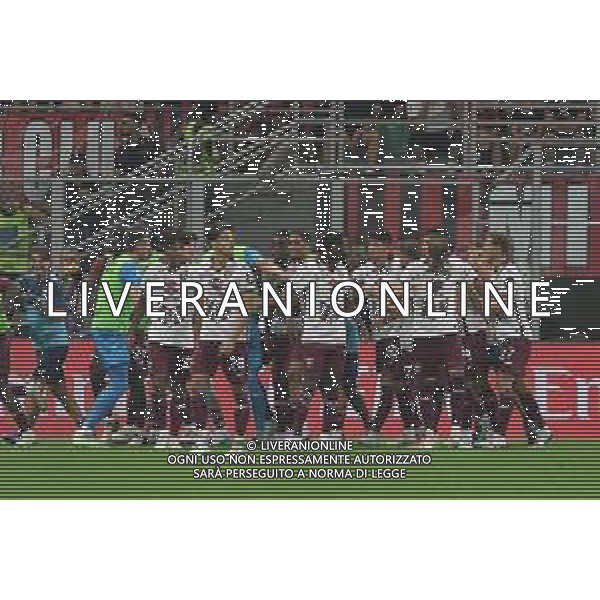 Milano 17.08.2024 Stadio Giuseppe Meazza @Manuela Viganti /Ag. Aldo Liverani sas Milan vs Torino Campionato Calcio Serie A Enilive 2024/2025 1a giornata Nella foto: esultanza torino dopo il gol di duvan zapata ©Viganti/ AGENZIA ALDO LIVERANI SAS