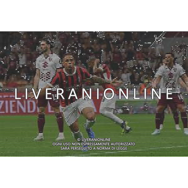 Milano 17.08.2024 Stadio Giuseppe Meazza @Manuela Viganti /Ag. Aldo Liverani sas Milan vs Torino Campionato Calcio Serie A Enilive 2024/2025 1a giornata Nella foto: esultanza noah okafor dopo il gol ©Viganti/ AGENZIA ALDO LIVERANI SAS