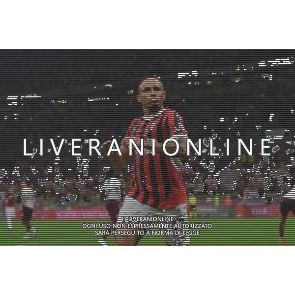 Milano 17.08.2024 Stadio Giuseppe Meazza @Manuela Viganti /Ag. Aldo Liverani sas Milan vs Torino Campionato Calcio Serie A Enilive 2024/2025 1a giornata Nella foto: esultanza noah okafor dopo il gol ©Viganti/ AGENZIA ALDO LIVERANI SAS