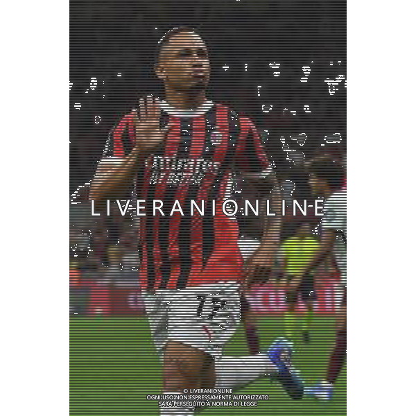Milano 17.08.2024 Stadio Giuseppe Meazza @Manuela Viganti /Ag. Aldo Liverani sas Milan vs Torino Campionato Calcio Serie A Enilive 2024/2025 1a giornata Nella foto: esultanza noah okafor dopo il gol ©Viganti/ AGENZIA ALDO LIVERANI SAS