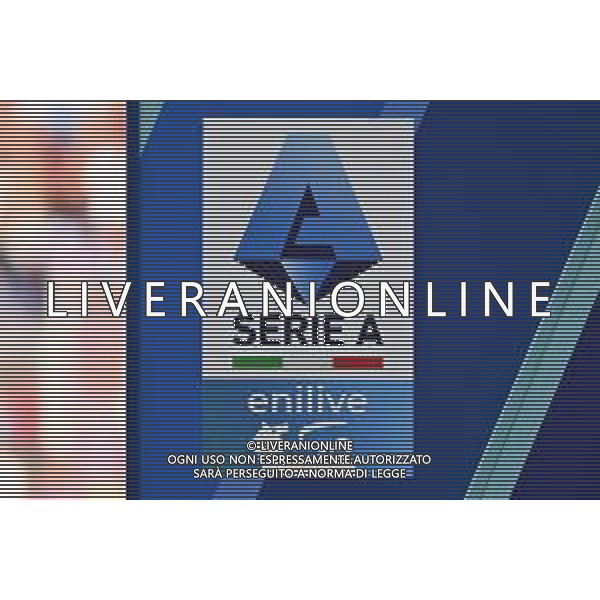Genoa vs Inter nella foto logo Serie A Enilive Genova 17-08-2024 Stadio Luigi Ferraris - Marassi Campionato Serie A Enilive - 1a giornata foto Roberto Garavaglia/Agenzia Aldo Liverani sas