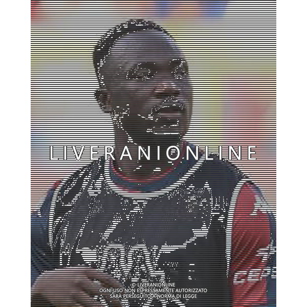 Genoa vs Inter nella foto Seydou Fini (Genoa) Genova 17-08-2024 Stadio Luigi Ferraris - Marassi Campionato Serie A Enilive - 1a giornata foto Roberto Garavaglia/Agenzia Aldo Liverani sas