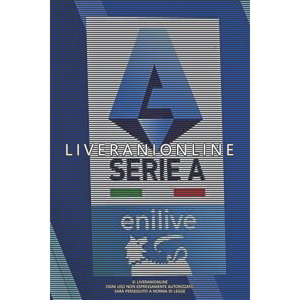 Genoa vs Inter nella foto logo Serie A Enilive Genova 17-08-2024 Stadio Luigi Ferraris - Marassi Campionato Serie A Enilive - 1a giornata foto Roberto Garavaglia/Agenzia Aldo Liverani sas