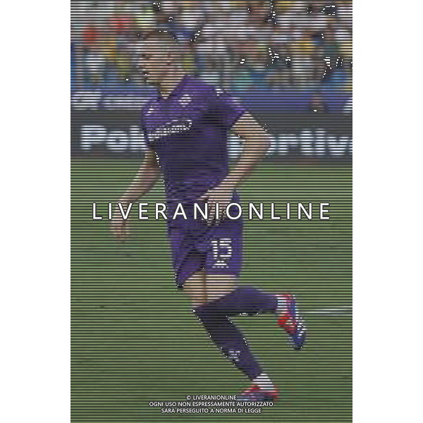 Pietro Camuzzo of ACF Fiorentina during Parma FC vs ACF Fiorentina, 1° Serie A Enilive 2024-25 game at Ennio Tardini Stadium in Parma (PR), Italy, on August 17, 2024. (Photo by Davide Casentini)/AGENZIA ALDO LIVERANI SAS
