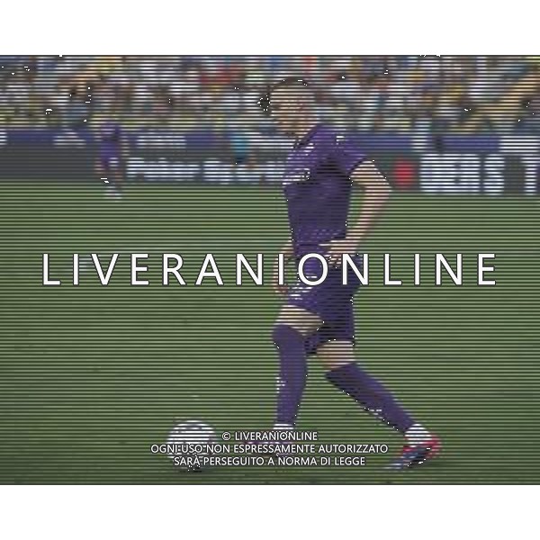 Pietro Camuzzo of ACF Fiorentina during Parma FC vs ACF Fiorentina, 1° Serie A Enilive 2024-25 game at Ennio Tardini Stadium in Parma (PR), Italy, on August 17, 2024. (Photo by Davide Casentini)/AGENZIA ALDO LIVERANI SAS