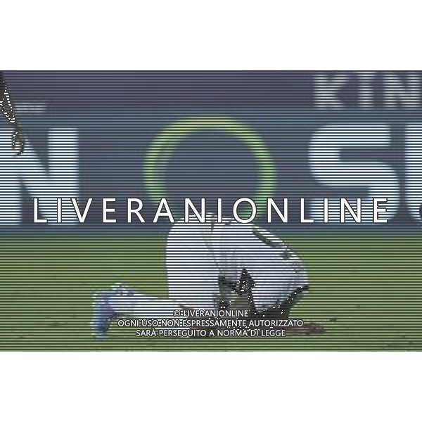 Wylan Cyprien of Parma AC expresses disappointment afther wrong goal during Parma FC vs ACF Fiorentina, 1° Serie A Enilive 2024-25 game at Ennio Tardini Stadium in Parma (PR), Italy, on August 17, 2024. (Photo by Davide Casentini)/AGENZIA ALDO LIVERANI SAS