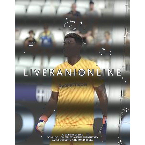 Zion Suzuki of Parma AC during Parma FC vs ACF Fiorentina, 1° Serie A Enilive 2024-25 game at Ennio Tardini Stadium in Parma (PR), Italy, on August 17, 2024. (Photo by Davide Casentini)/AGENZIA ALDO LIVERANI SAS