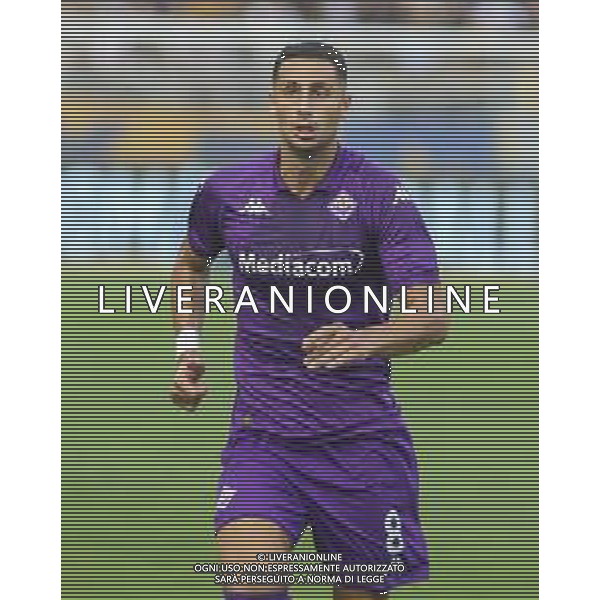 Rolando Mandragora of ACF Fiorentina during Parma FC vs ACF Fiorentina, 1° Serie A Enilive 2024-25 game at Ennio Tardini Stadium in Parma (PR), Italy, on August 17, 2024. (Photo by Davide Casentini)/AGENZIA ALDO LIVERANI SAS