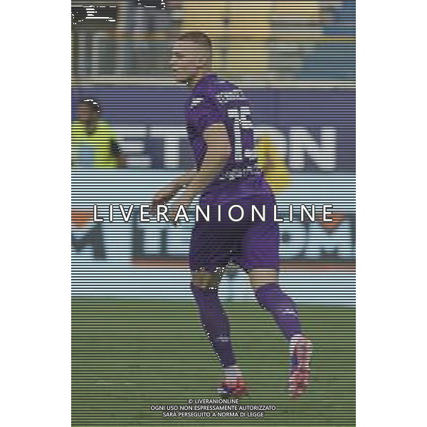 Pietro Camuzzo of ACF Fiorentina during Parma FC vs ACF Fiorentina, 1° Serie A Enilive 2024-25 game at Ennio Tardini Stadium in Parma (PR), Italy, on August 17, 2024. (Photo by Davide Casentini)/AGENZIA ALDO LIVERANI SAS