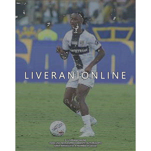 Woyo Coulibaly of Parma AC play the ball during Parma FC vs ACF Fiorentina, 1° Serie A Enilive 2024-25 game at Ennio Tardini Stadium in Parma (PR), Italy, on August 17, 2024. (Photo by Davide Casentini)/AGENZIA ALDO LIVERANI SAS