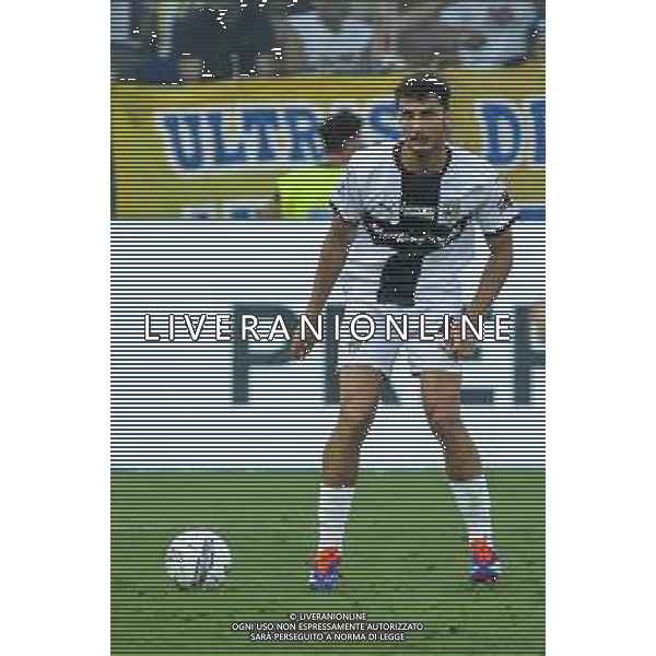 Botond Balogh of Parma AC play the ball during Parma FC vs ACF Fiorentina, 1° Serie A Enilive 2024-25 game at Ennio Tardini Stadium in Parma (PR), Italy, on August 17, 2024. (Photo by Davide Casentini)/AGENZIA ALDO LIVERANI SAS