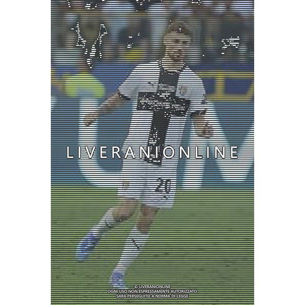 Antoine Hainaut of Parma AC during Parma FC vs ACF Fiorentina, 1° Serie A Enilive 2024-25 game at Ennio Tardini Stadium in Parma (PR), Italy, on August 17, 2024. (Photo by Davide Casentini)/AGENZIA ALDO LIVERANI SAS