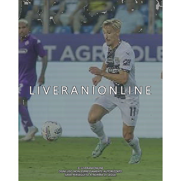 Pontus Almovist of Parma AC play the ball during Parma FC vs ACF Fiorentina, 1° Serie A Enilive 2024-25 game at Ennio Tardini Stadium in Parma (PR), Italy, on August 17, 2024. (Photo by Davide Casentini)/AGENZIA ALDO LIVERANI SAS