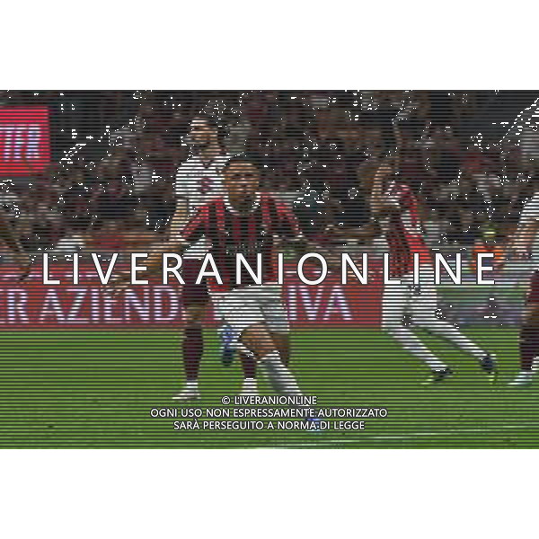 Milano 17.08.2024 Stadio Giuseppe Meazza @Manuela Viganti /Ag. Aldo Liverani sas Milan vs Torino Campionato Calcio Serie A Enilive 2024/2025 1a giornata Nella foto: esultanza di noah okafor dopo il gol ©Viganti/AGENZIA ALDO LIVERANI SAS