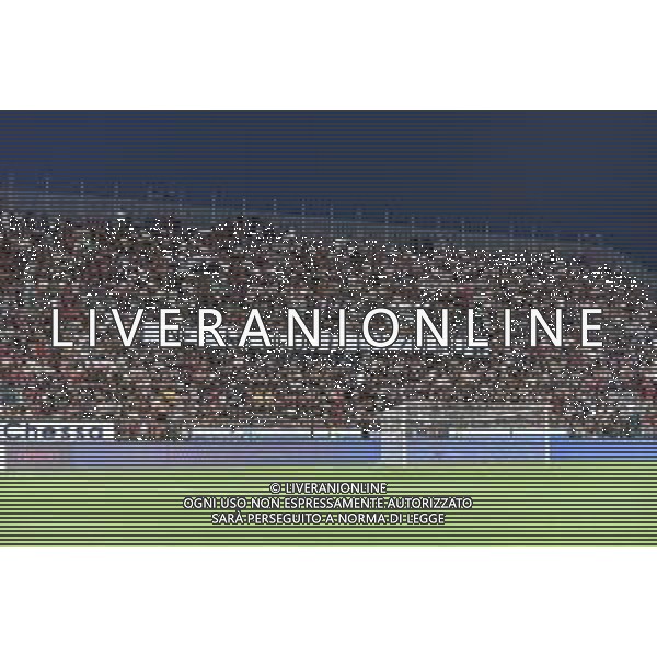 18-8-2024. Cagliari calcio-A.S. Roma. 1° Giornata Campionato Italiano Serie A 2024/2025, stadio Unipol Domus Cagliari. Foto Salvatore Moi/Agenzia Aldo Liverani s.as. Nella foto: Sconvolts, tifosi del Cagliari calcio in curva nord dello stadio Unipol Domus. ©Salvatore Moi/AGENZIA ALDO LIVERANI SAS