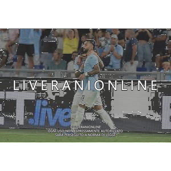 Lazio vs Venezia - Campionato Serie A Enilive 1 giornata Stadio Olimpico - Roma 18-08-2024 nella foto Esultanza Zaccagni e Castellanos ©Federico Gaetano/AGENZIA ALDO LIVERANI SAS