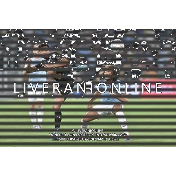 Lazio vs Venezia - Campionato Serie A Enilive 1 giornata Stadio Olimpico - Roma 18-08-2024 nella foto Ellertsson e Guendouzi ©Federico Gaetano/AGENZIA ALDO LIVERANI SAS