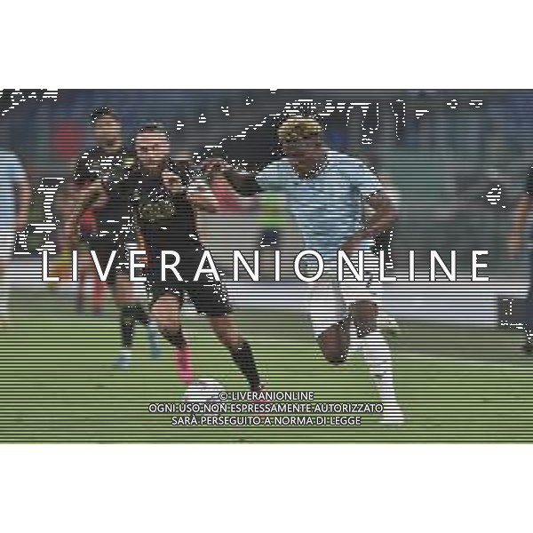 Lazio vs Venezia - Campionato Serie A Enilive 1 giornata Stadio Olimpico - Roma 18-08-2024 nella foto Zampano e Dele Bashiru ©Federico Gaetano/AGENZIA ALDO LIVERANI SAS