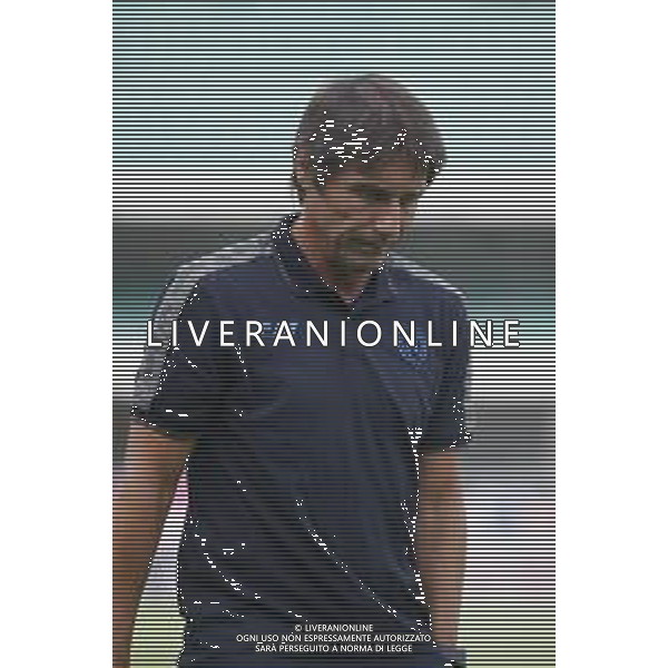 Antonio Conte Head Coach of SSC Napoli during Hellas Verona FC vs SSC Napoli, 1° Serie A EniLive 2024-25 game at Marcantonio Bentegodi Stadium in Verona (VR), Italy, on August 18, 2024. (Photo by Davide Casentini)/AGENZIA ALDO LIVERANI SAS