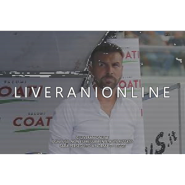 Paolo Zanetti Head Coach of Hellas Verona FC during Hellas Verona FC vs SSC Napoli, 1° Serie A EniLive 2024-25 game at Marcantonio Bentegodi Stadium in Verona (VR), Italy, on August 18, 2024. (Photo by Davide Casentini)/AGENZIA ALDO LIVERANI SAS